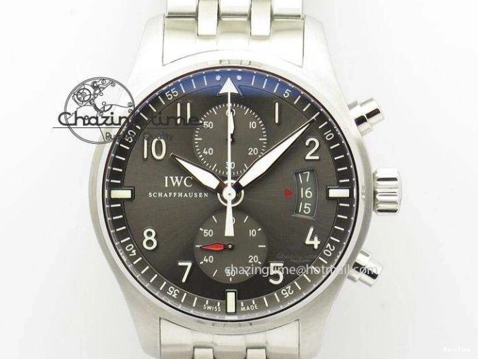 MIROTIME 0307 Affordable Ingeniuer St.Laurens SS Brown Dial MK 1:1 Best Edition On Black Leather Strap A 7365